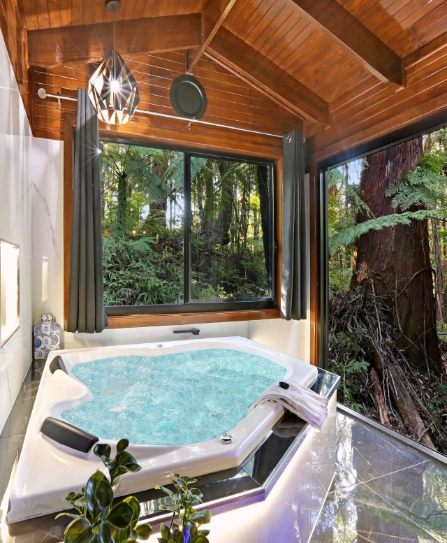 Luxury Spa Chalets Springbrook